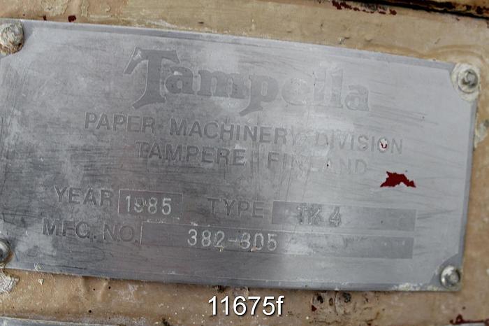 Used Tampella TK4 Deflaker, 6" Inlet, 6" Discharge #11675