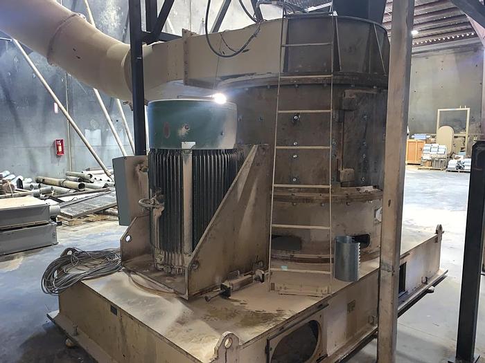 Used Mill, Attrition, 72" Dia, C/st, 500 HP, IPEC, Mdl 7000 #C744241
