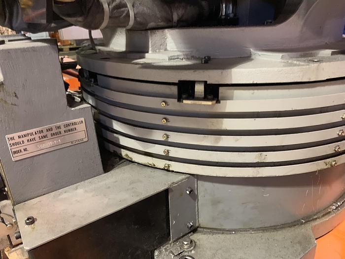 Used MOTOMAN ES200N 6 AXIS CNC ROBOT WITH NX100 CONTROLLER ON 16' 7TH AXIS TRACK