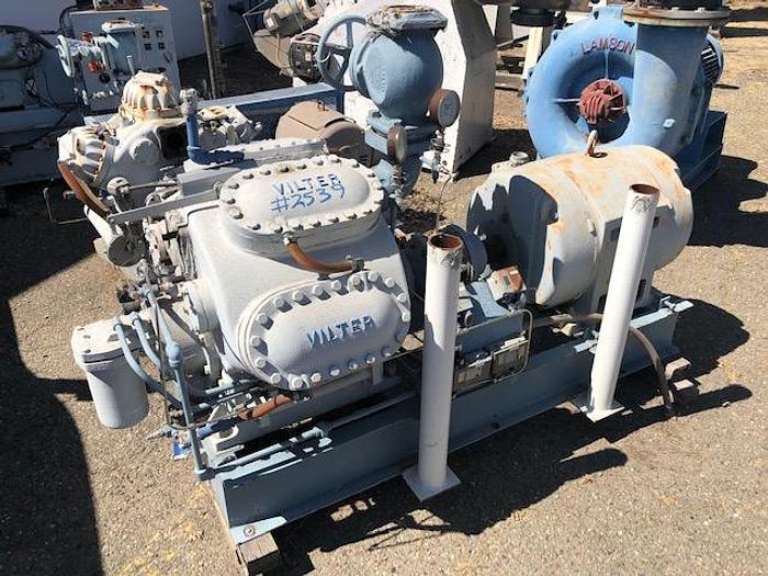 Used Vilter 8-Cylinder Ammonia Compressor