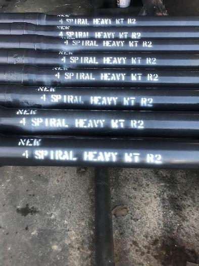 Used 4” OD HWDP, Spiral, Range II