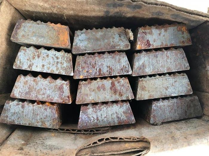 Used Lot of National Oilwell Varco Die Inserts Approximately 5-9/16" x 1-1/2"