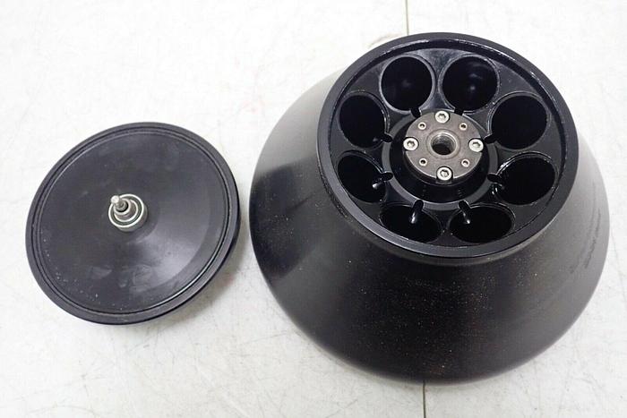 Used Sorvall SS-34 8-Place Fixed Angle Rotor with Lid