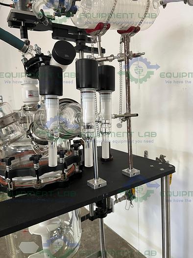 Used Prism Research  20 Liter Glass Jacketed Reactor w/ 22 Liter Collection Flask