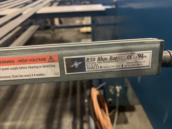 Used 65" SDFK DUAL ROTARY KNIFE MAXSON SHEETER MFG. 2007 - PENDING SALE