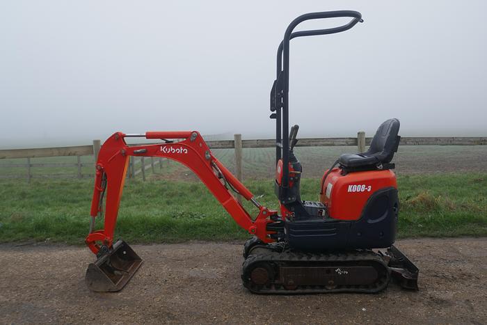 Used 2011 KUBOTA K008-3
