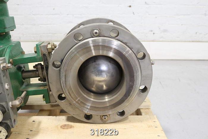Used Fisher V150 6" Veeball Control Valve #31822