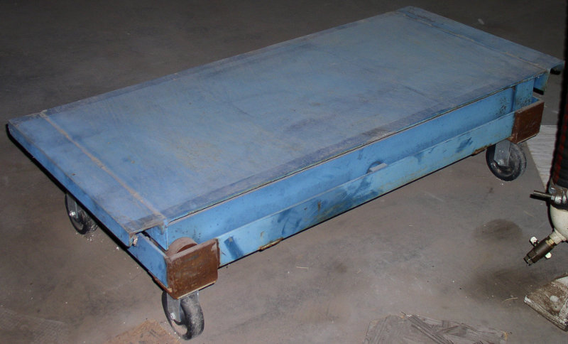 Used Scissor Lift Table; Without Cart