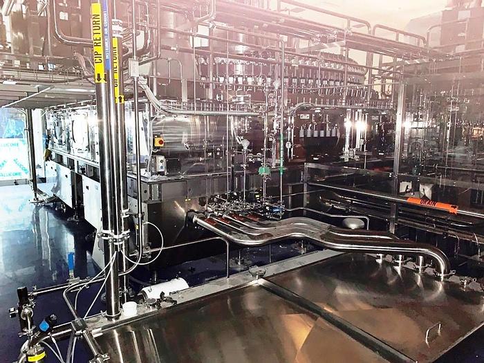 Unused Filler, Bottle, Rotary, 120-Valve, Mitsubishi, Aseptic #C743900