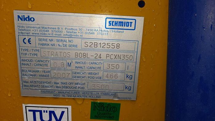 Gebruikt 2007 Nido Stratos B08L-24 PCXN350