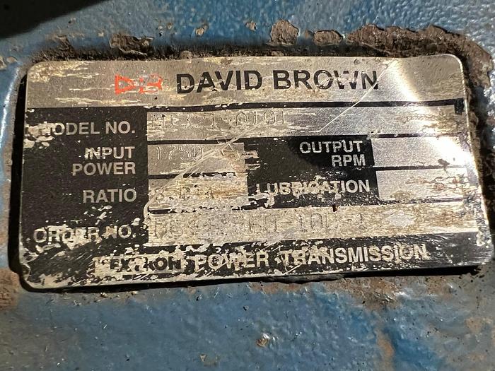 Used Motor and Gearbox for Peerless Mixer