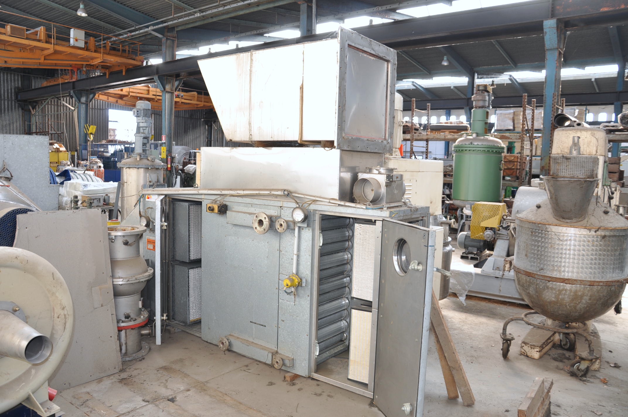 Usato Essiccatore a letto fluido HUTTLIN HSP 1000, 400 kg