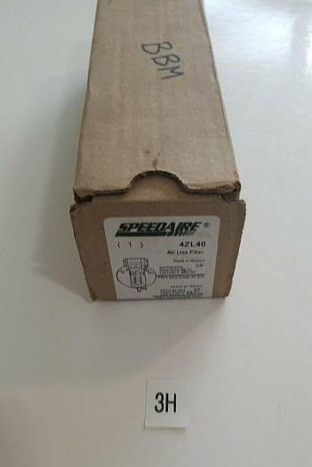 *NEW IN SEALED BOX* Speedaire Air Line Filter 4ZL40, 3/8" + FAST SHIPPING!