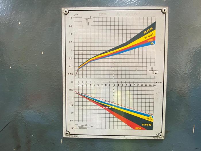 Used 2006 Durma SB3013 Guillotine Shears