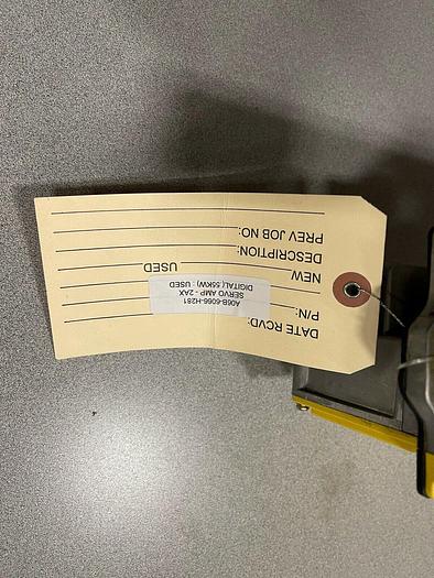 FANUC A06B-6066-H281 SERVO AMPLIFIER C SERIES 2 AX DIGITAL .55 KW