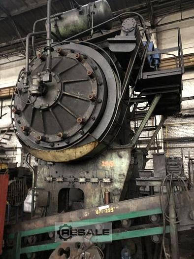 Used 1969 TMP VORONEZH K8542 1600t MECHANICAL HOT STAMPING PRESS