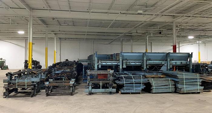 Used 2003 DISAmatic  2070 Mk2-B Molding Line