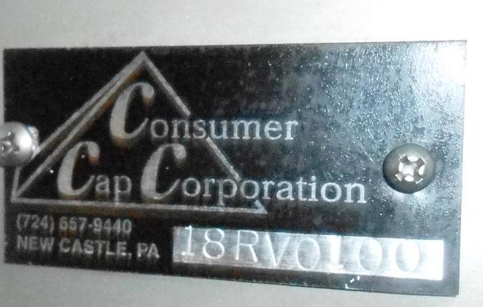 Used Sorter, Cap, S/st, Consumer Cap, Hopper, Feeder, 1/4 HP #S742252
