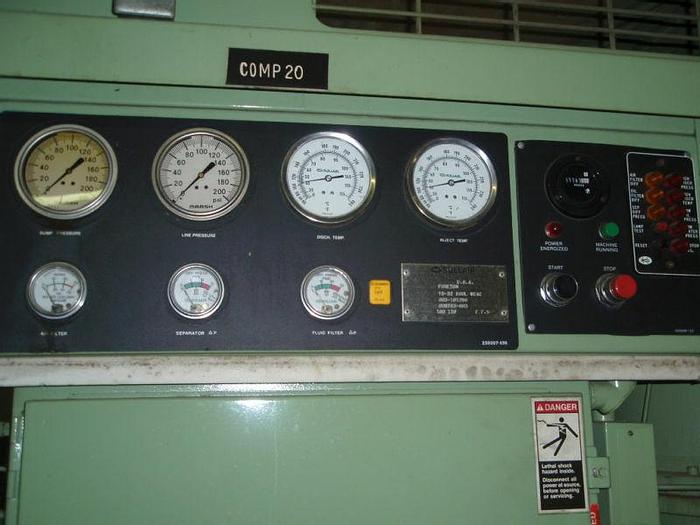 Refurbished Sullair TS32 600 hp. Rotary Screw air compressor low hours, Variable capacity