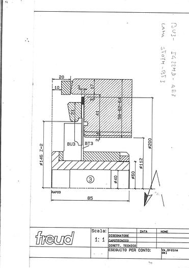 Used Gruppo utensili serramento usato