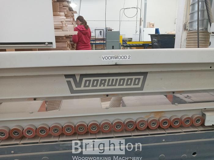 Used 2006 Voorwood A 125F used Shape and Sand machine #BBM2395