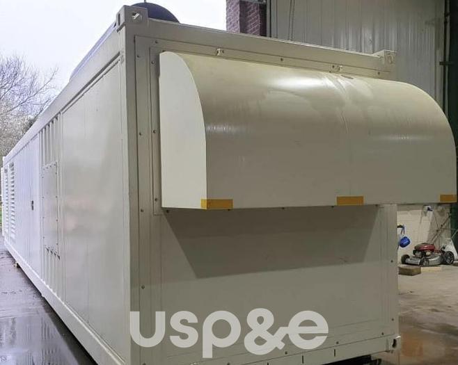 Used 1.2 MW 1990 Used Caterpillar 3516 Diesel Generator Set