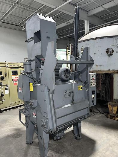 Used GIBSON/GOFF 3BB TUMBLE SHOT BLAST MACHINE