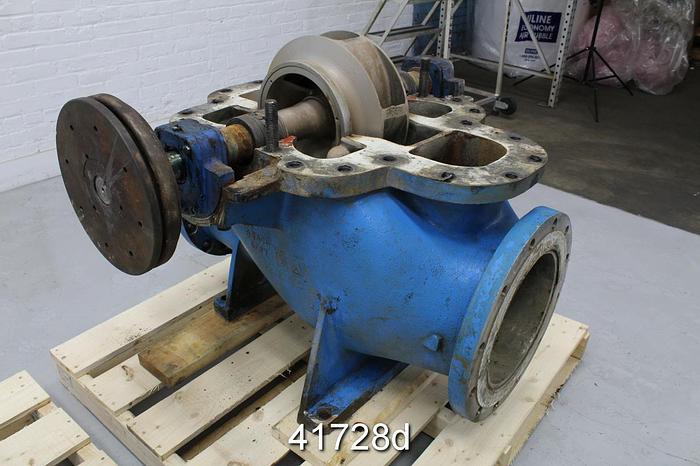 Used Goulds 3410 10x12x15h Split Case Pump, SS Casing #41728
