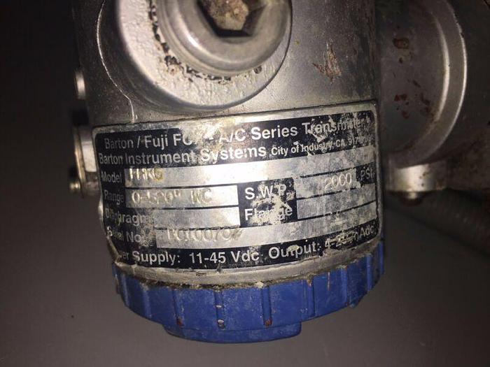 Used Barton / Fuji FCX A/C Series Transmitter Model: FHKG