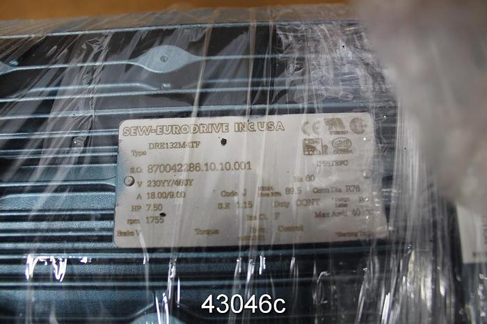Unused Sew-Eurodrive Gear Drive With Motor, 7.5 Hp #43046