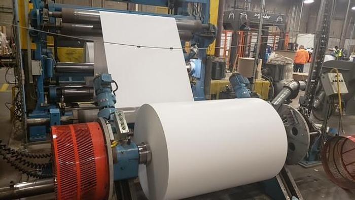 Used 84" USED JAGENBERG VARI-DUR SLITTER REWINDER