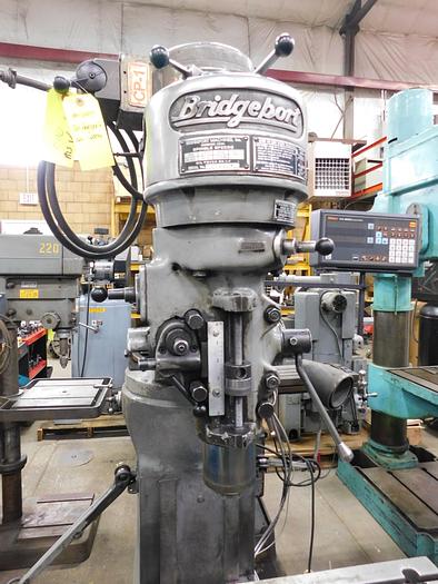 Used Bridgeport Vertical Milling Machine Model J