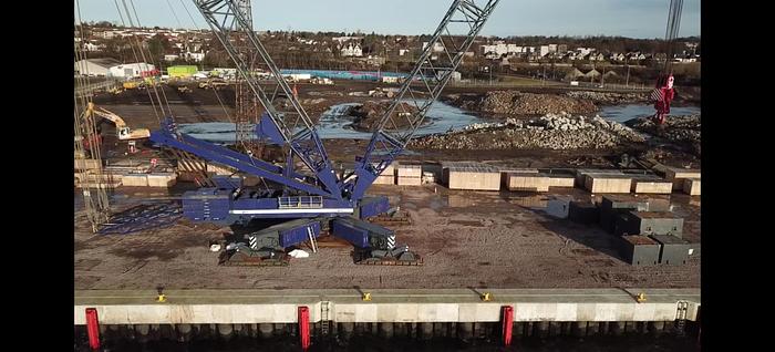 Used GOTTWALD HEAVY MOBILE SLEWING CRANE