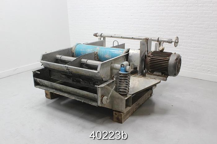 Used Black Clawson Wandel Vibrating Screen #40223