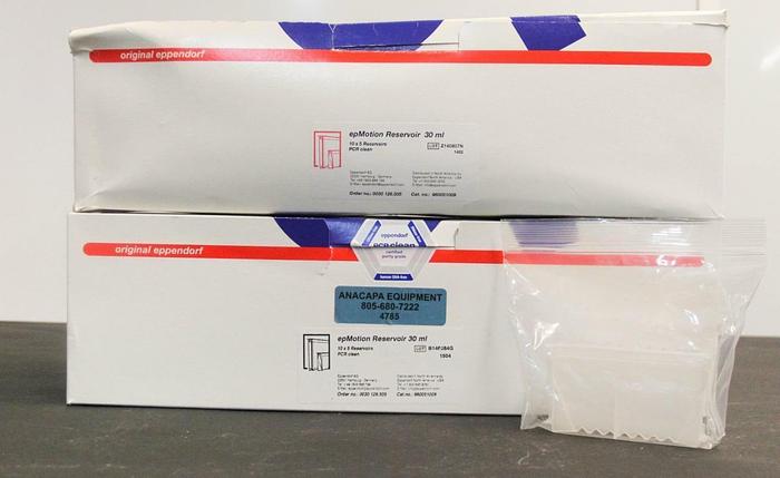 Eppendorf epMotion Reservoir 960051009 30 ml PCR Sterile Lot of 91 NEW (4785)