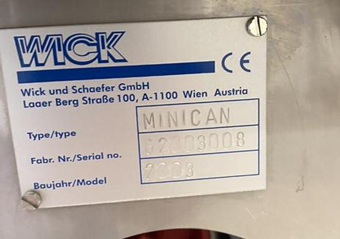 Used 2003 WICK MINCAN