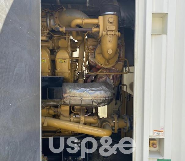 Used 7 MW 2014 Used Caterpillar XQ1475G Natural Gas Generator Set