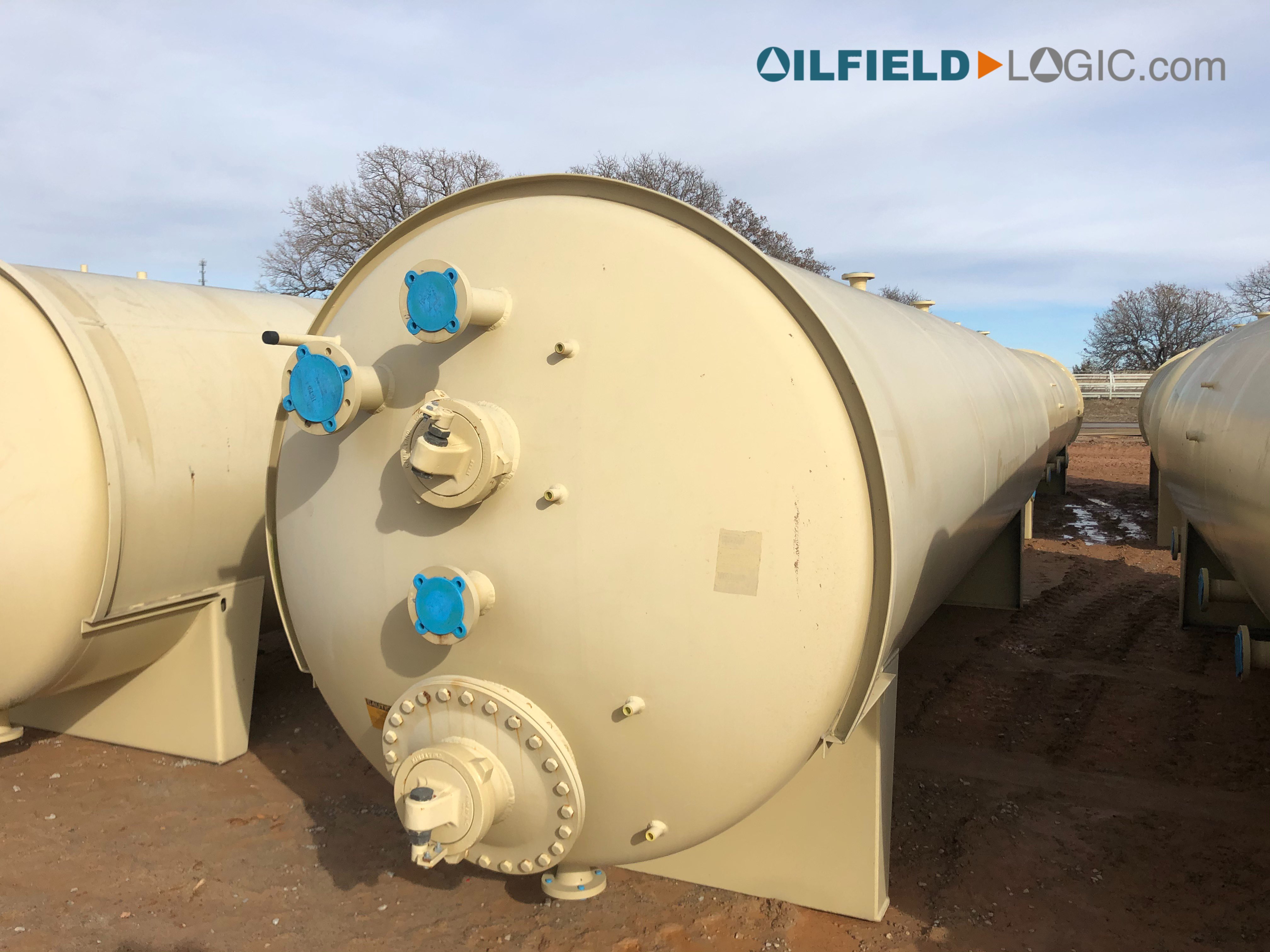 Heater Treater, Horizontal, 6'x20', 75#