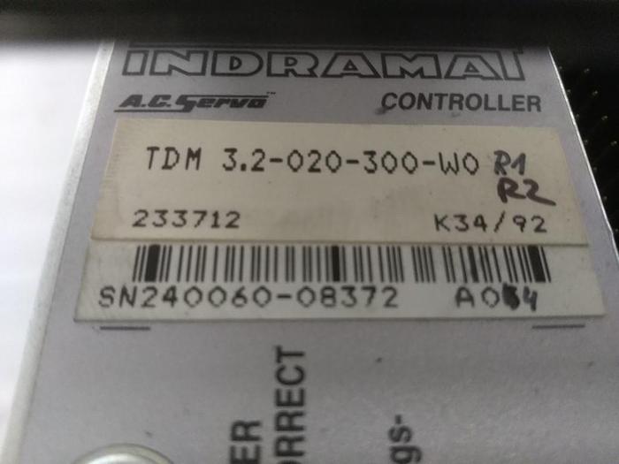 Gebraucht Servo Controller Indramat TDM 3.2-020-300-W0, Bosch Rexroth