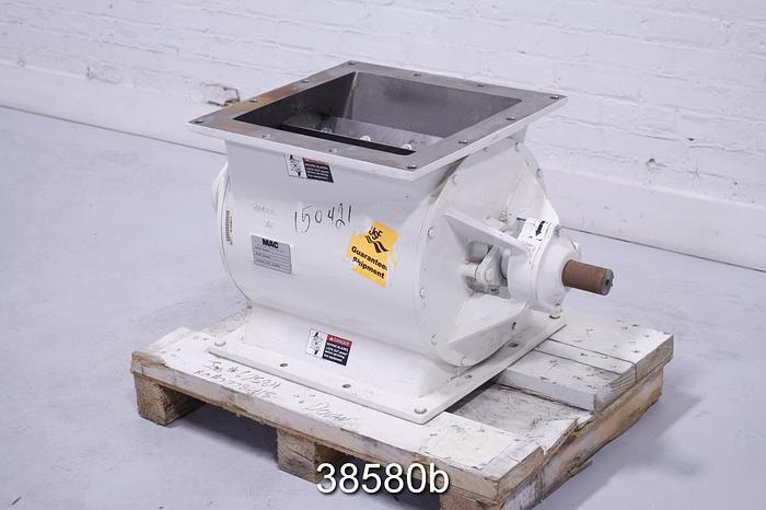 Used MAC 0BRV-12 Process Rotary Airlock Feed Handling Valve #38580