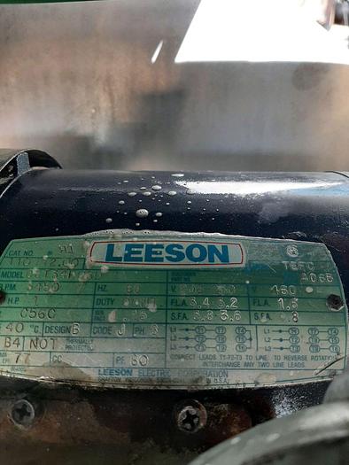 Used Conveyor, Belt, 24" x 19'4", Stainless Steel Frame, 1 HP, Horizontal #S744612