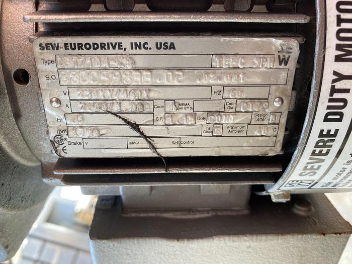 Used Paul Mueller 1000 Gallon Stainless Steel Jacketed Reactor w/ 5 HP Motor