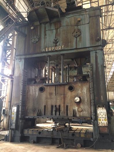Used 1985 ERFURT PKZZ I 1250 Straight side sheet stamping press