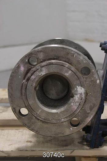 Used Neles Jamesbury B 3" Air Operated Ball Valve #30740