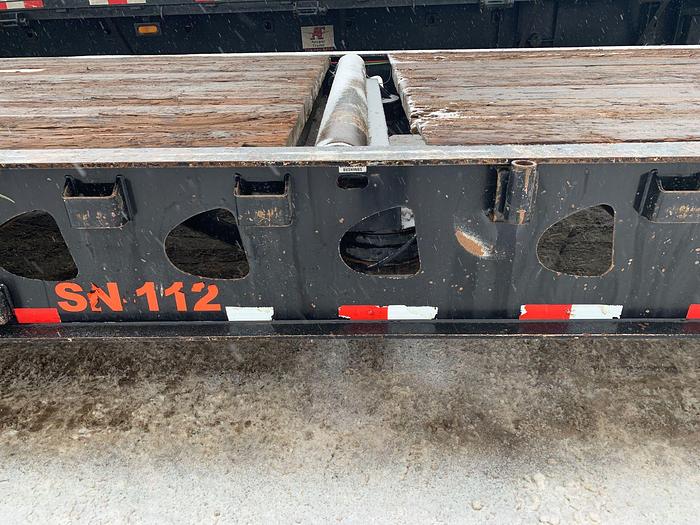 Used 2012 Doepker 40 Ton Tridem Scissor Neck Trailer