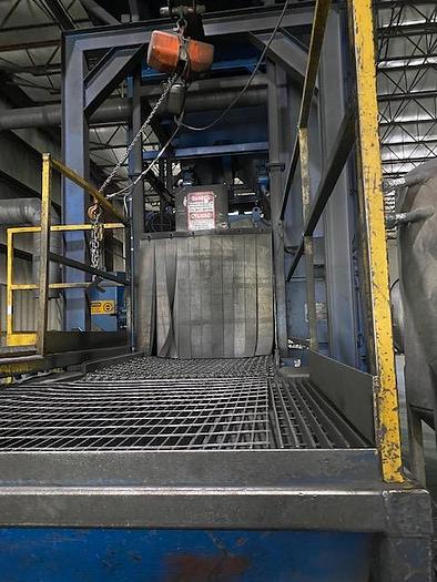 Excellent 2007 Wheelabrator 8 Wheel Mesh Belt