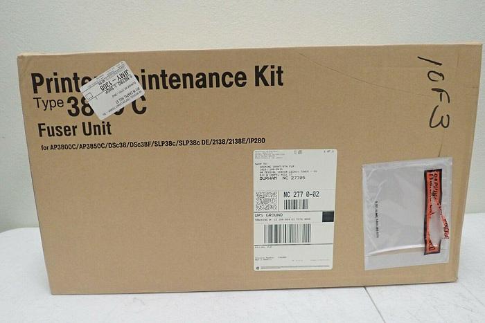 Used Ricoh 400596 Printer Maintenance Kit Type 3800 C Fuser Unit 26649005961