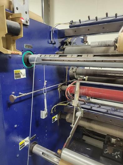 Used 63" DUSENBERY MODEL 835 L3 DUPLEX CANTILEVERED SLITTER REWINDER- (SALE PENDING)