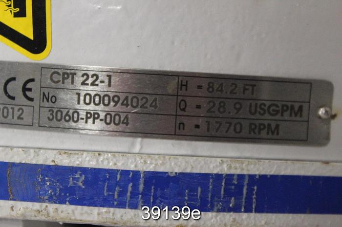Unused Sulzer CPT 22-1 Pump #39139