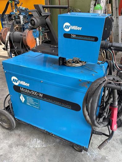 Usato SALDATRICE (N°44) MILLER MIG BLU 500 W